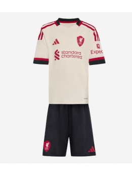 Liverpool Dječji Gostujuci Dres kompleti 2025-26 Kratak Rukavima (+ kratke hlače)